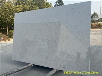 Pinguin Grey Engineered Marble Slab Wall Floor