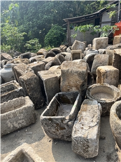 Limestone Trough Fountain
