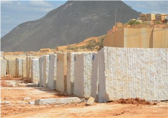 Giallo Ornamental Granite Blocks