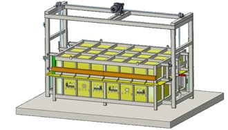 ROCK SLAB HOT BENDING INTEGRATED POT KILN (RW2716)