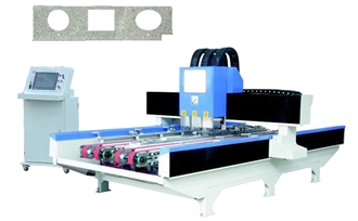 THREE HEADS DOUBLE WORKTABLE AUTOMATIC HOLE OPEN MACHINE(TM700S3)