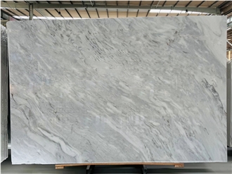 Michelle White Polished Marble Slabs