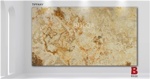 Iran Gold Onyx Slabs - TIFFANY Onyx - Natanz Onyx