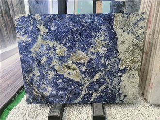 Blue Sodalite Marble Slabs