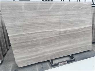 Guizhou Wooden White Marble Slab For Wall Tiles