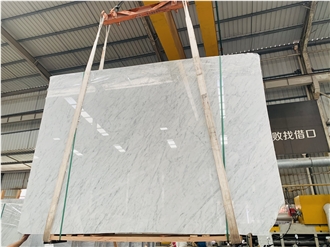 Italy Cararra White Marble Slab For Floor Tiles