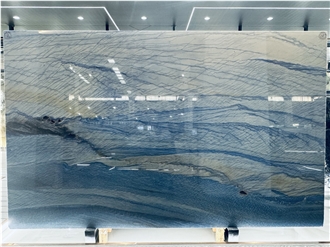 Brazil Azul Macaubas Quartzite Blue Stone Big Slabs