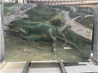 Brazil Patagonia Green Quartzite Luxurystone For Wall Tiles