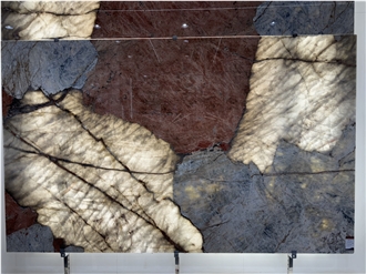 Brazil Patagonia Quartzite Back Light Feature Wall Slabs