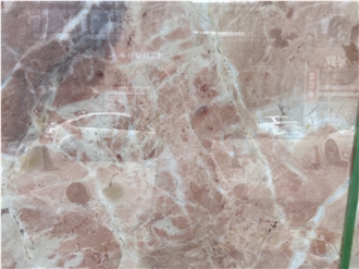 Afyon Pink Marble Tiles For Interior Decoration