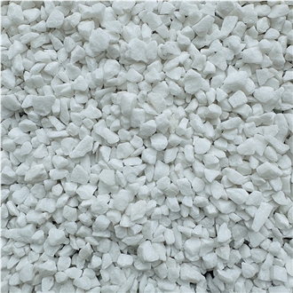 High Hardness White Marble Crushed Stone, Gravel