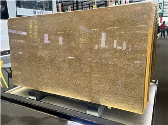Imperial Gold Natural Marble Slab  Tiles