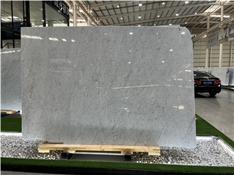 Italy Bianco Carrara Natural Marble Slabs