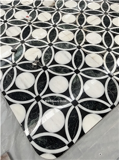 Water Jet Pattern Design Suitable For Public Areas Tile