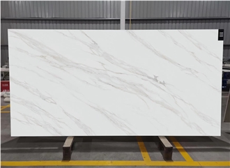 3D Print  Artificial Stone Calacatta White Slabs