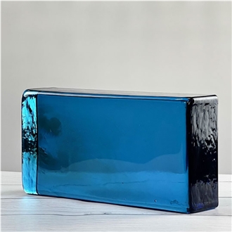 Blue Solid Glass Bricks