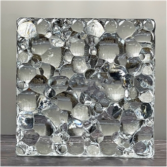 Glass Brick-Double Sided Bead Pattern Bricks