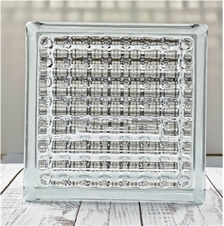 Hollow Glass Brick-Crystal Parallel Building Ornaments