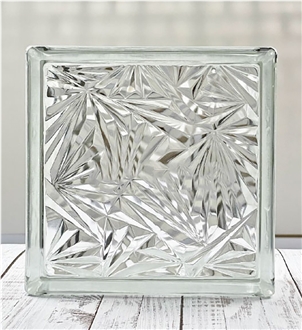 Hollow Glass Brick-Ice Pattern Building Ornaments