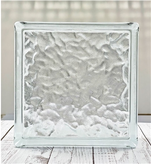 Hollow Glass Brick-Ice Shadow Pattern Building Ornaments