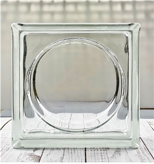 Hollow Glass Brick-Transparent Sun Building Ornaments