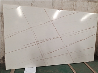 JQA162712G05 Sahara White Nano Sintered Stone Slabs