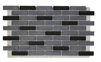 SILKROAD BRICK PANEL NEU-WP090-GY Faux Stone Veneer