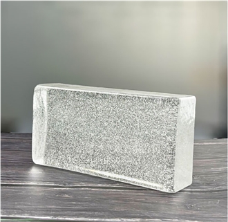 Solid Glass Brick-Bubbles Bricks