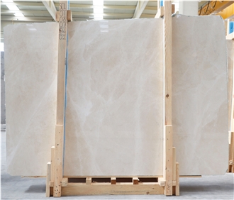 Burdur Beige Marble Slabs