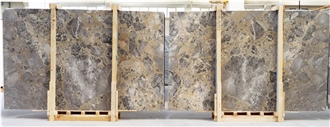 Golden Grey Marble Slabs