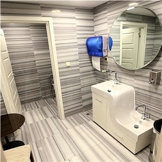Marmara Equator White Marble Tiles