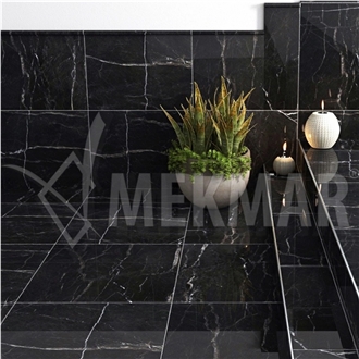 Nero Marquina Marble Tiles