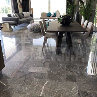 Storm Grey Marble Tiles