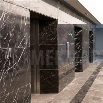 Toros Black Marble Tiles