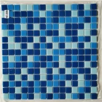 Hot Sale Crystal Glass Mosaic Tiles For Swimming Pool