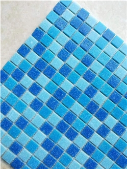 Hot Sale Crystal Glass Mosaic Tiles For Swimming Pool