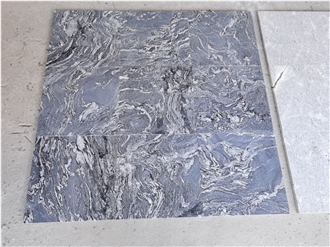 Chinese Milky Way Grey Granite Tiles