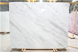 Elegant 8723 Hermes Volakas Supreme Marble Slabs