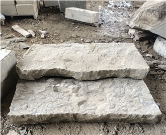 Beige Sandstone Garden Stepping Stone