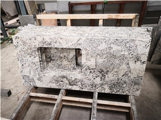 ES High Quality Alaska White Granite Kitchen Countertop