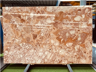 Terracota Pink Marble  Breccia Marble Slabs