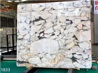 Arabescato Sea Marble Slabs Bianco White Stone Floor Use