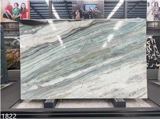 Blue Gefarnato Marble Slabs Wall Background Floor