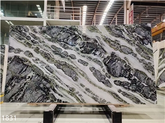 China Fairy Verderra Marble Slabs Jade Green Wizard Of Oz