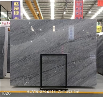 China Grey Galaxy Marble Slabs Gray Sand Serpeggiante
