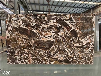 China Kylin Marble Slabs Jade Unicorn Antique River