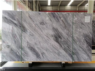 Florence Grey Marble Slabs Bardiglio Carrara Stone Floor Use