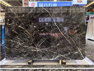 Grigio Argentato Marble Slabs Timau Carnico Grey Stone Tile