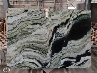 Shangri La Jade Marble Slabs Yunnan Green Stone Tile