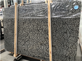 Black Oracle Marble Breccia Marble Slabs